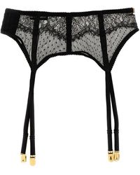 Dolce & Gabbana - Lace Garters Socks - Lyst