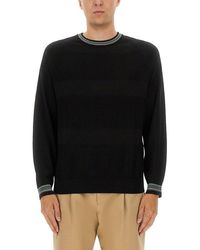 Paul Smith - Wool And Cotton Sweater - Lyst