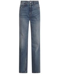 Ami Paris - Logo Patch Flared Fit Jeans - Lyst