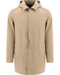 Herno - Long-sleeved Hooded Rain Coat - Lyst