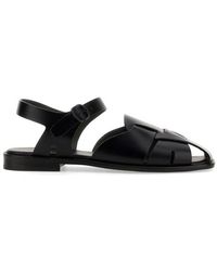 Hereu - Pedra Square Toe Sandals - Lyst