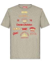 DIESEL - 't-just-n14' T-shirt With Print, - Lyst