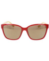 Ferragamo - Square Frame Sunglasses - Lyst