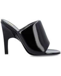 The Attico - Rem Heeled Open-toe Mules - Lyst