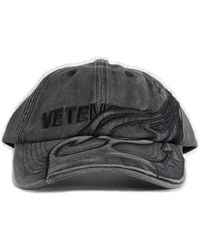 Vetements - Logo Embroidered Curved Peak Cap - Lyst