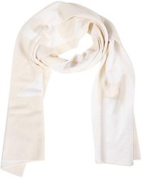 Lanvin - Logo Knitted Scarf - Lyst