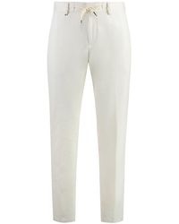 BOSS - Straight-leg Drawstring Trousers - Lyst