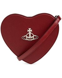 Vivienne Westwood - Louise Heart Logo-Plaque Shoulder Bag - Lyst