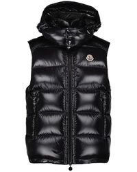 Moncler - Bormes Hooded Down Vest - Lyst