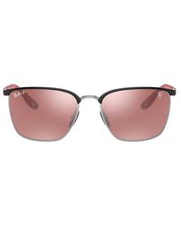 Ray-Ban - X Scuderia Ferrari Square Frame Sunglasses - Lyst