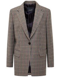 The Seafarer - Checkered Blazer Jacket - Lyst