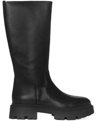Ash - Gold Pull-on Boots - Lyst