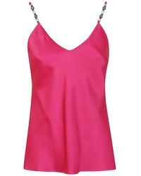 Max Mara - Afelio V-Neck Sleeveless Top - Lyst