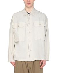 YMC - Long-sleeved Military Shirt - Lyst