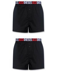 DIESEL - Branded Two-pack Boxers - Lyst