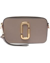 Marc Jacobs - The Snapshot Cement Multi Leather Camera Bag - Lyst