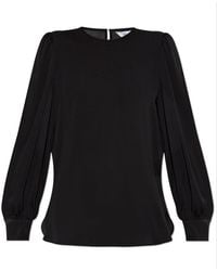 Max Mara - Robina Crewneck Long-Sleeved Shirt - Lyst