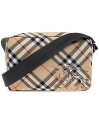 Burberry - Check' Crossbody Bag - Lyst