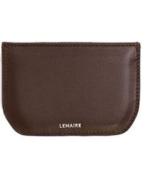 Lemaire - Logo Printed Wallet - Lyst