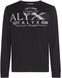 1017 ALYX 9SM - Logo Printed Crewneck Sweatshirt - Lyst