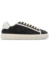 Versace - Greca Canvas Sneaker - Lyst