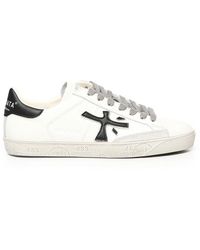 Premiata Steven 7285 Sneakers in White for Men | Lyst