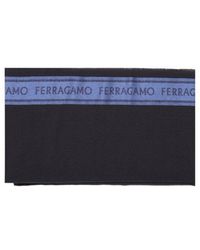 Ferragamo - Scarf With Lettering Logo - Lyst
