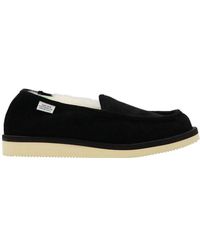 Suicoke - Ribbed Slip On Loafers - Lyst