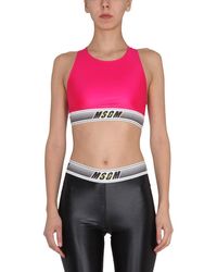 MSGM - Top Activewear - Lyst