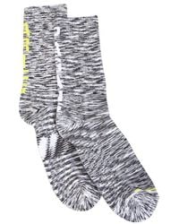 Aries - Melange Effect Knit Socks - Lyst