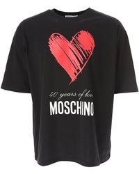 Moschino - 40 Years Of Love Crewneck T-shirt - Lyst