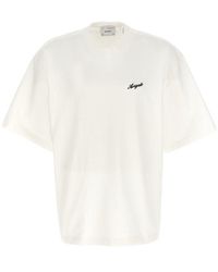 Axel Arigato - Honor Logo Embroidered Crewneck T-Shirt - Lyst