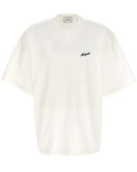 Axel Arigato - Honor Logo Embroidered Crewneck T-shirt - Lyst