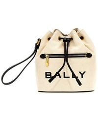 Bally - Bar Mini Bucket Bag - Lyst