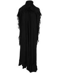 Balenciaga - Draped Maxi Dress - Lyst