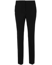 Moschino - High-waisted Straight Leg Trousers - Lyst