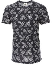 Vivienne Westwood - Allover Orb Printed Crewneck T-shirt - Lyst