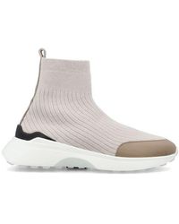 Fabiana Filippi - Socks Style High-Top Sneakers - Lyst