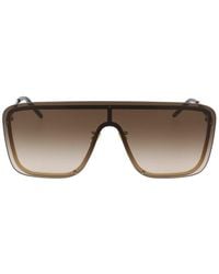 Saint Laurent - Shield-frame Sunglasses - Lyst