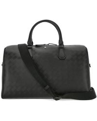 Montblanc - Logo Patch Zipped Duffle Bag - Lyst
