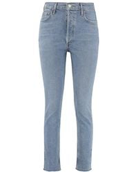 Agolde - Nico Slim-fit Jeans - Lyst