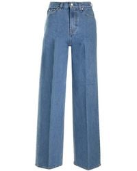 TOTEME - Wide Leg Jeans - Lyst