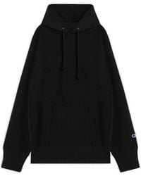 Champion - Logo Embroidered Drawstring Hoodie - Lyst