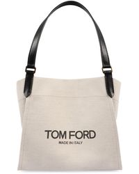 Tom Ford - Amalfi Logo Printed Tote Bag - Lyst