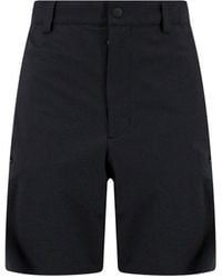 Moncler - Logo Detailed Bermuda Shorts - Lyst