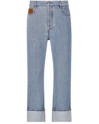 Loewe - Fisherman Straight Jeans - Lyst