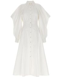 Alexander McQueen - Cotton Dress - Lyst