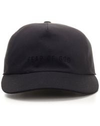 Fear Of God - Eternal Logo-embellished Cotton Baseball Cap - Lyst