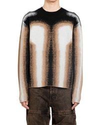 Y. Project - Drop-shoulder Gradient Knitted Jumper - Lyst