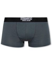 DSquared² - Logo-Waistband Stretch Boxers - Lyst
